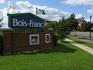 <span class="mw-page-title-main">Bois-Franc, Montreal</span> Neighbourhood in Montreal, Quebec, Canada