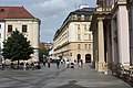 Bratislava, view from the square "Primaciálne námestie" to the street "Klobučnícka".JPG