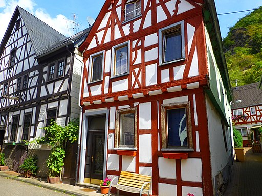 Braubach – Fachwerkhäuser in der Zionsgasse - panoramio