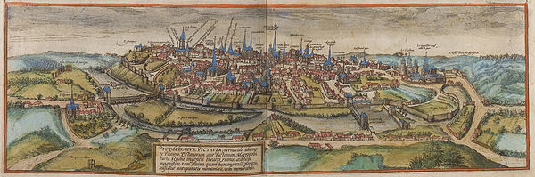 Poitiers in the 16th century