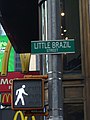 Straatnaambord Little Brazil Street