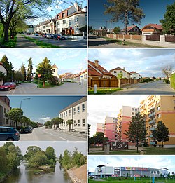 Městská část Brno-jih • Vlevo 1: Komárov • Vlevo 2: Dolní Heršpice • Vlevo 3: Horní Heršpice • Vlevo 4: Soutok Svratky a Svitavy • Vpravo 1: Nové Moravany • Vpravo 2: Přízřenice • Vpravo 3: Sídliště v Komárově • Vpravo 4: Obchodní centrum Futurum