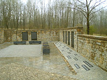 Site of the Jewish camp in Buchenwald Buchenwald Little Camp Memorial.jpg