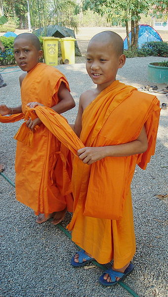 File:Buddhist child Thailand.jpg