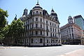 Il Palazzo Municipale, situato all'Angolo tra Avenida de Mayo e Plaza de Mayo.