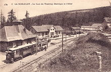 Bahnhof La Schlucht, vor 1914