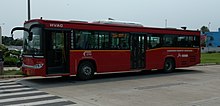 Chandigarh Transport Undertaking (CTU) AC Bus CTU-38-Corona-IXC.jpg