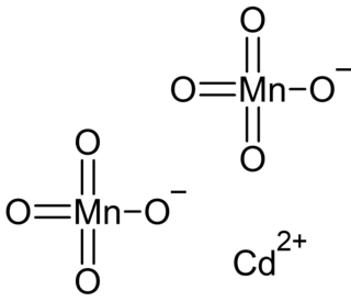 <span class="mw-page-title-main">Cadmium permanganate</span> Chemical compound