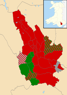 2012 Caerphilly County Borough Council election