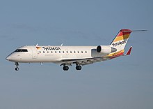 A former Tyrolean Bombardier CRJ200LR Canadair CL-600-2B19 Regional Jet CRJ-200LR, Tyrolean Airways AN0807175.jpg