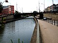 La même écluse vue de l'autre côté du pont