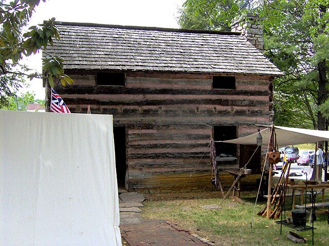 Replica of the Capitol of the State of Franklin in Greeneville
