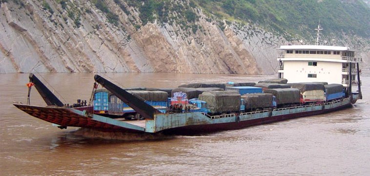 Cargo riverboat