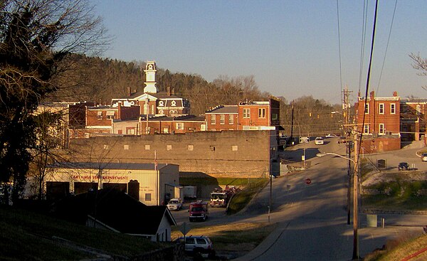 The Carthage business district