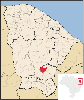 Localização de Iguatu