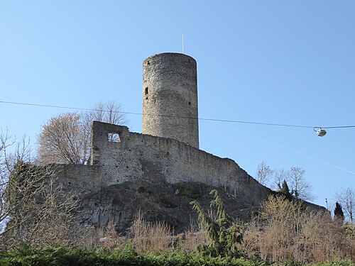 Altweilnau castle in Weilrod (Germany)