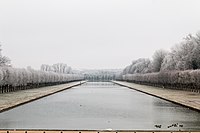 Vu de la terrasse du Grand parterre.