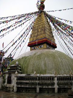 Chabahil City in Bagmati Province, Nepal