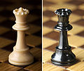 Chess piece - White and Black queen.jpg
