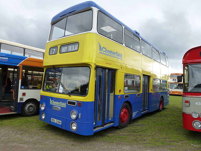File:Chesterfield Transport bus 124 (NNU 124M), 2012 Trans Lancs bus rally.jpg