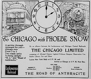 <i>Chicago Limited</i> (DLW train) American named passenger train (1917–1941)