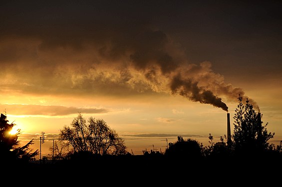 Chimney sunrise