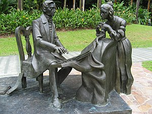 Chopin-Denkmal in Singapur