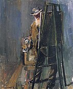 Autoportrait au chevalet, 1912