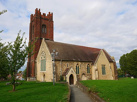 The medieval Church of Saint Nicholas in Plumstead
