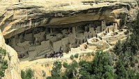 Cliff Palace in Mesa Verde National Park, Colorado, USA