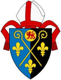 Coat of Arms of the Diocese of Monmouth.svg