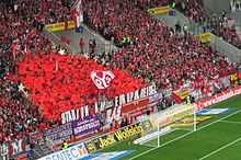 Choreo vor dem Spiel gegen Fortuna Düsseldorf (1:0)