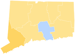 Connecticut Presidential Election Results 1848.svg