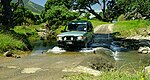 Coromandel, New Zealand -Land Rover Discovery crossing a ford-24Feb2011.jpg