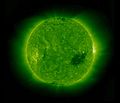 Sonne mit koronalem Loch – aufgenommen am 25. Mai 2007 von der NASA-Sonde STEREO.
