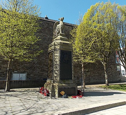 Pembrokeshire County War Memorial, near County Hall