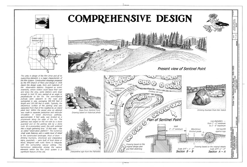 File:Crater Lake National Park Roads, Klamath Falls, Klamath County, OR HAER OR-107 (sheet 7 of 10).png