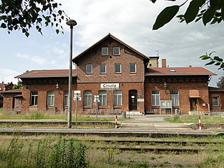 <span class="mw-page-title-main">Crivitz station</span> Railway station in Crivitz, Germany