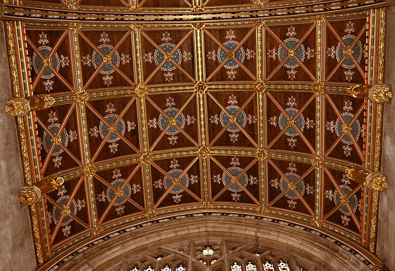 File:Croydon Minster, apse ceiling.jpg