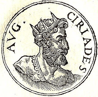 Cyriades Roman rebel who tried to overthrow emperor Gallienus