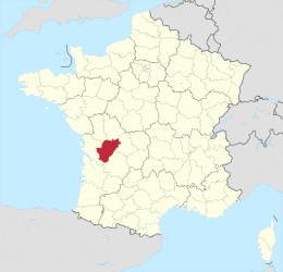 Charente – Localizzazione