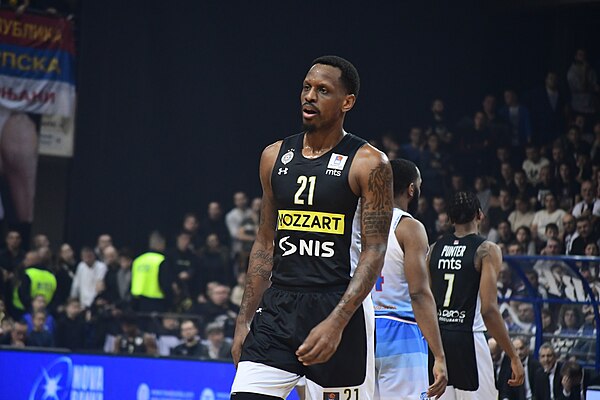 Nunnally with KK Partizan Mozzart Bet