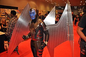 Cosplay of Archangel, jako člen jezdců Apokalypsy.