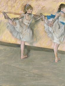 Battement Danseuses a la barre - Edgar Degas.jpg