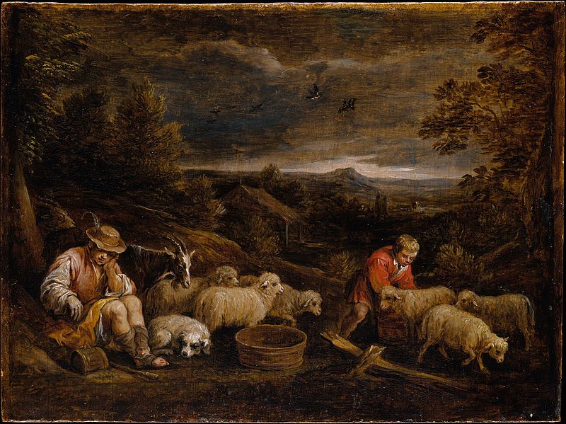 File:David Teniers the Younger - Shepherds and Sheep DT280207.jpg