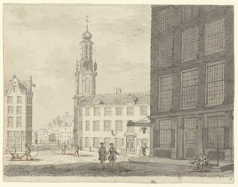 File:De Munt vanuit de Kalverstraat gezien, objectnr TA 9101.jpg