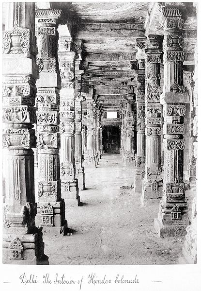 File:Delhi, The Interior of Hindoo Colonade LACMA M.90.24.21.jpg