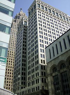Chrysler House Skyscraper in Detroit