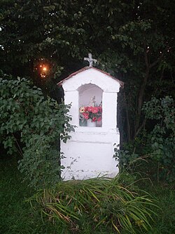Wayside shrine in Drawa