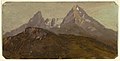 Drawing, The Watzmann, Berchtesgaden, Bavaria, 1868 (CH 18197419).jpg